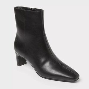 A New Day Tigris Ankle Boots Black Size 6.5 New With Tags